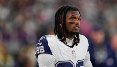 CeeDee Lamb has hit back at rumors that he was seen vomiting at a Las Vegas casino