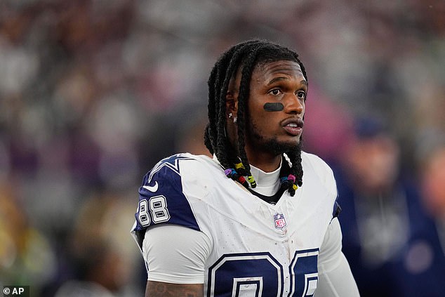 CeeDee Lamb has hit back at rumors that he was seen vomiting at a Las Vegas casino