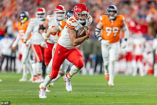 The divisional defeat saw Kelce and Kansas City slump to a concerning 5-5 record