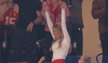 Fans think camera mixed up Brittany Mahomes and Taylor Swift during Chiefs vs Cowboys