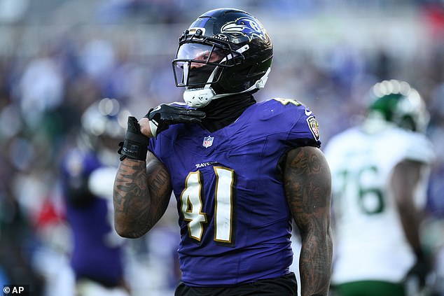 Baltimore Ravens star Dre'Mont Jones was fined $14k by the NFL for this 'violent gesture'