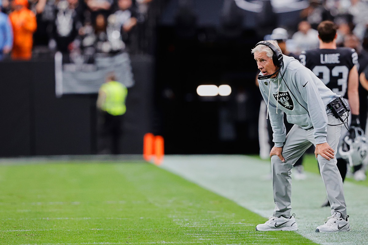 Pete Carroll says 2-6 Raiders are focused on winning now, not rebuilding -
Las Vegas Sun News
