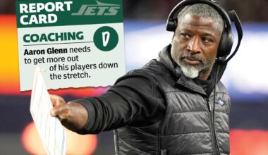 Jets report card from NFL Week 11 loss to Patriots