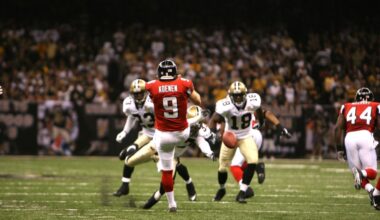 A look back at the history between the Saints and Falcons