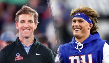 NFL news: Eli Manning's son suits up as Giants's Jaxson Dart for Halloween