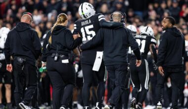 Nebraksa QB Dylan Raiola to miss rest of season after suffering broken tibula