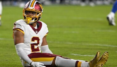 Commanders injuries: Torn ACL feared for Marshon Lattimore, broken collarbone for Luke McCaffrey