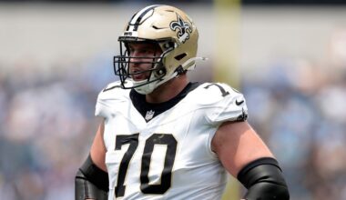 Chargers trading for Saints OL Trevor Penning