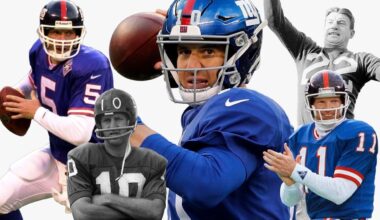 Top 10 Giants quarterbacks of all time