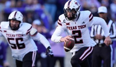 College football Week 11: No. 8 BYU at No. 9 Texas Tech biggest game in Lubbock since 2008