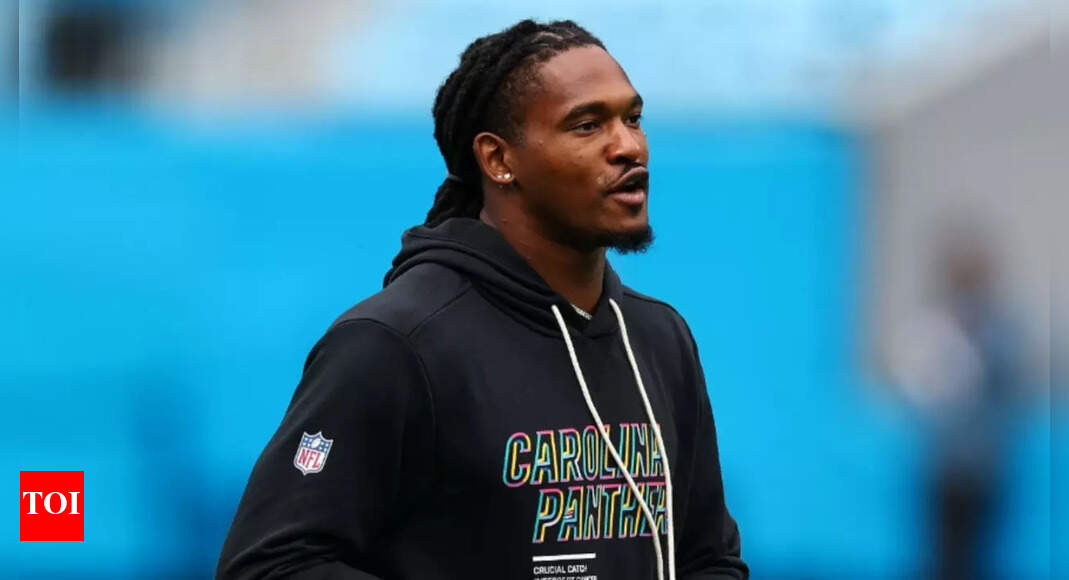 Why was Carolina Panthers running back Rico Dowdle fined $14,000 for his double pelvic thrust touchdown celebration? | NFL News