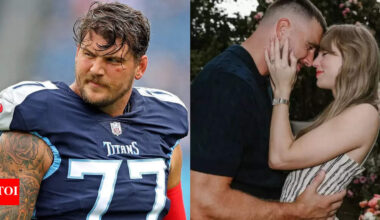 Have Taylor Swift and Travis Kelce sent out wedding invite to ex‑Tennessee Titans lineman Taylor Lewan? NFL star spills the beans | NFL News