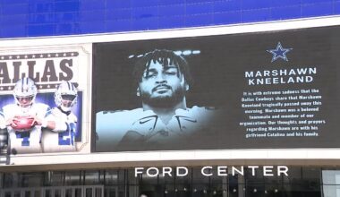 NFL world reacts to tragic death of Dallas Cowboys' Marshawn Kneeland