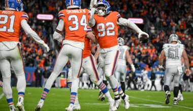 Denver Broncos beat Las Vegas Raiders 10-7 during NFL Week 10