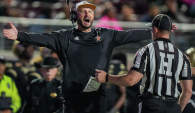 Texas State, Louisiana football players fight after 42-39 game