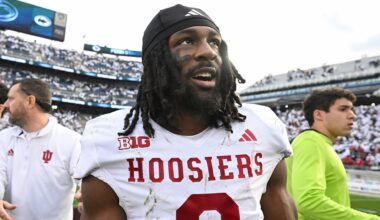 Indiana's Omar Cooper Jr makes incredible go-ahead TD catch