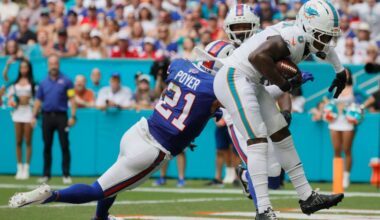 Dolphins have a day vs. Bills to show why Achane, Waddle stayed
