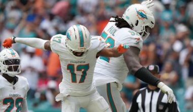 NFL Week 10 2025 scores: Dolphins pull off upset, Ravens stay hot