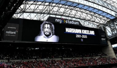 NFL teams honor Cowboys DE Marshawn Kneeland on first NFL Sunday since death