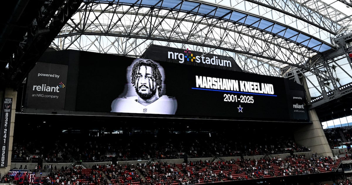 NFL teams honor Cowboys DE Marshawn Kneeland on first NFL Sunday since death