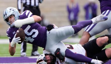 Kansas State leading tackler Austin Romaine out for season after opting for hand surgery