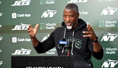 Jets' Aaron Glenn bristles with media over report on Garrett Wilson injury