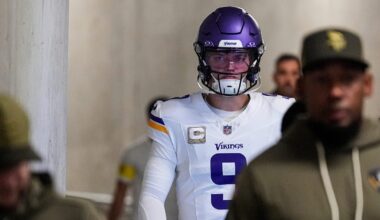 JJ McCarthy Shows Up to Vikings Practice with New Ailment