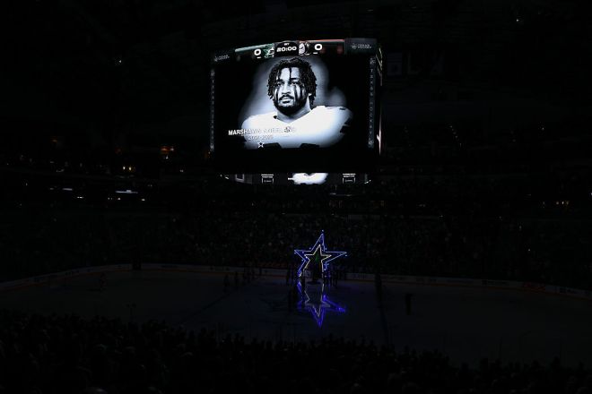 Marshawn Kneeland, Catalina Mancera, Dallas Cowboys, child, Brian Schottenheimer Marshawn Kneeland Memorial Fund 