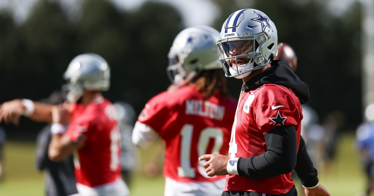 Dallas Cowboys take a step toward ‘normalcy’ at first practice since teammate’s death