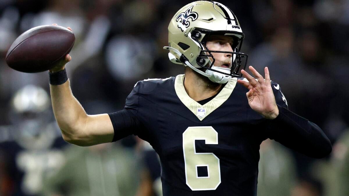 Saints plan to start rookie QB Tyler Shough over Spencer Rattler for remainder of 2025 season