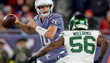 How Drake Maye, Mike Vrabel took another step to winning playoff football