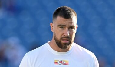 Kelce Attends Friday Night High School Football Game With Chiefs Teammate
