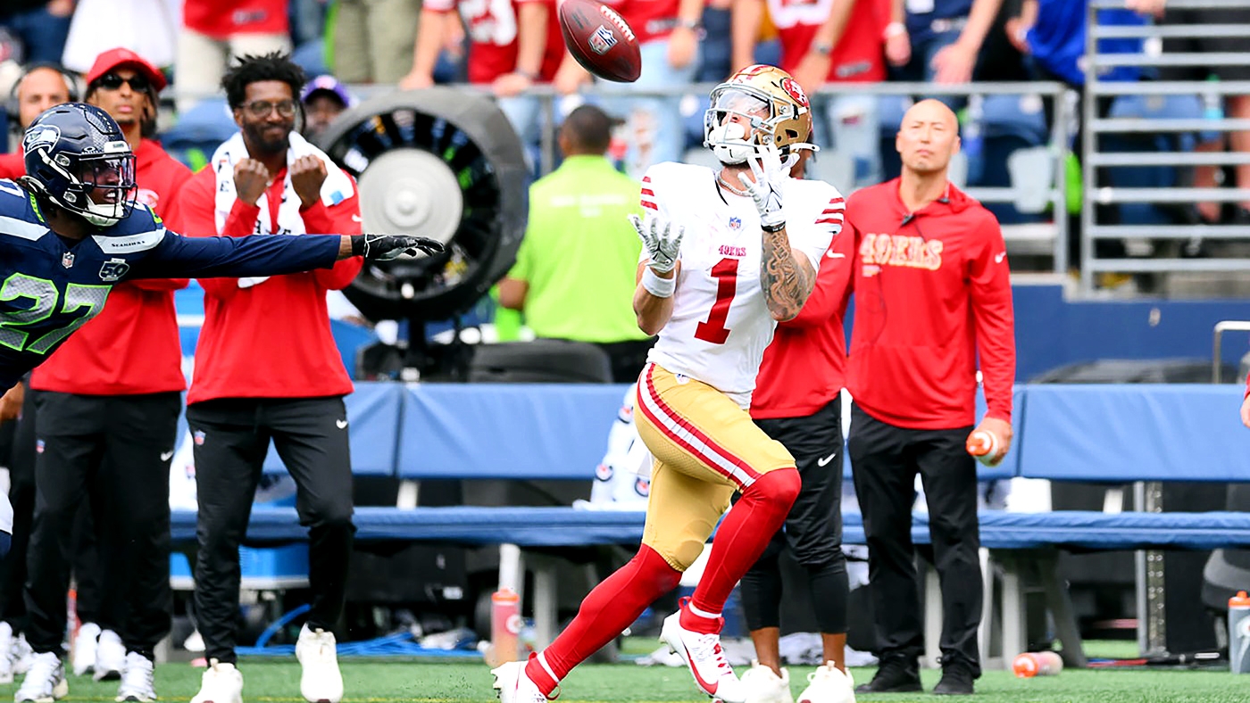 Kyle Shanahan discusses WR Ricky Pearsall's return to 49ers' offense