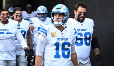 Detroit Lions updated depth chart: Week 11 at Philadelphia Eagles.