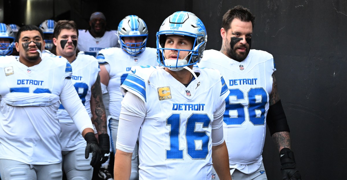 Detroit Lions updated depth chart: Week 11 at Philadelphia Eagles.
