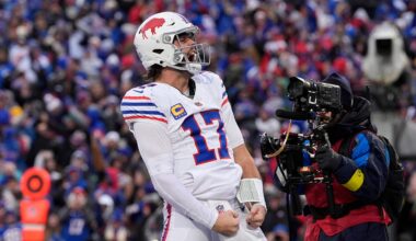 NFL scores: Josh Allen leads Bills to huge victory in Week 11