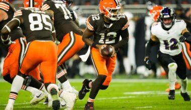 Shedeur Sanders struggles in NFL debut as Dillon Gabriel gets concussion