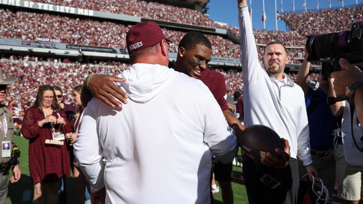 College Football Playoff odds, bracket: Texas A&M makes history, Alabama suffers setback in Week 12