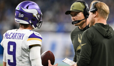 Minnesota Vikings Head Coach Growing Frustrated with JJ McCarthy?