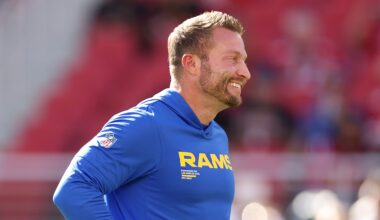 Rams' Sean McVay Shares Positive Words On Underused Rookie