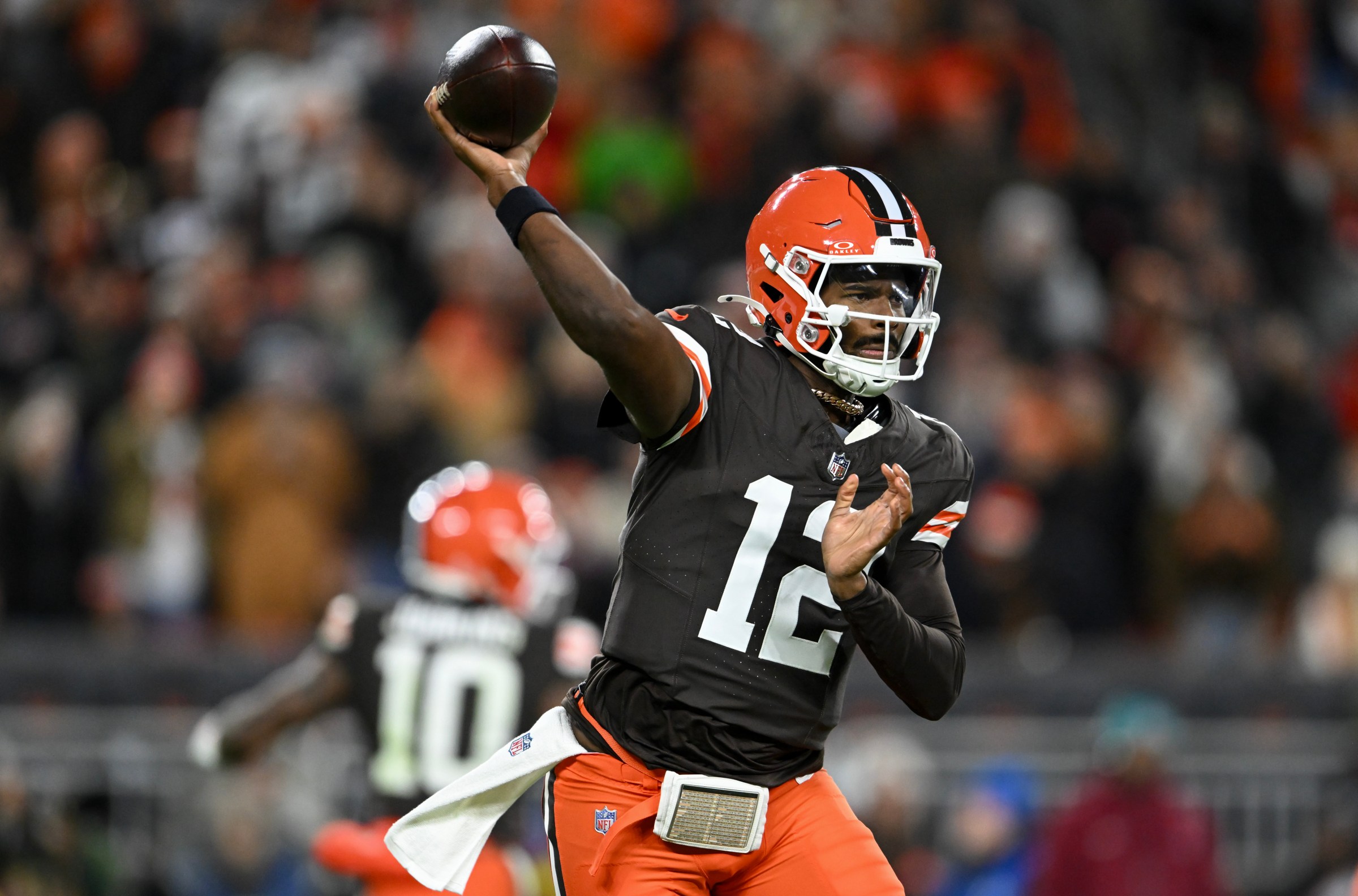 While Shedeur Sanders was playing his first Browns game his home was broken into