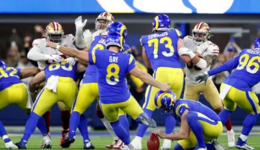 49ers sign kicker Matt Gay to practice squad after Eddy Piñeiro injury