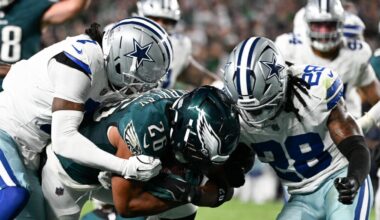 Eagles-Cowboys, Falcons-Saints among Week 12 games with biggest line movement