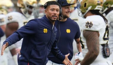 No. 9 Notre Dame continues quest for CFP berth against struggling Syracuse