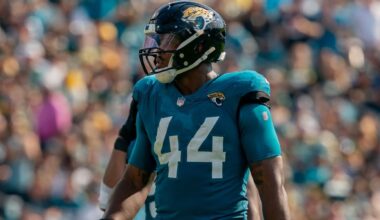 Travon Walker among five Jaguars ruled out for Sunday