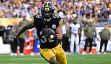 Steelers Get Good News on Jaylen Warren Injury