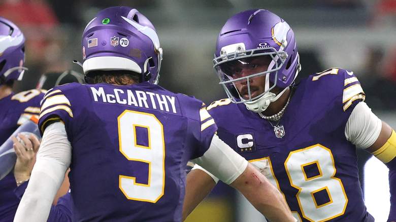 J.J. McCarthy Justin Jefferson Minnesota Vikings