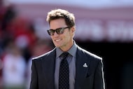 Tom Brady travels to cover NFL football games for Fox Sports. The night before the Dallas...