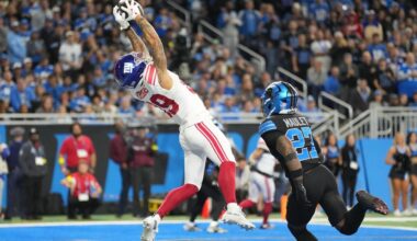 Giants' report card in Week 12 at the Detroit Lions