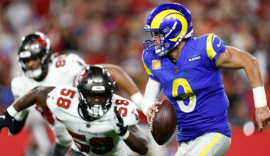 Buccaneers vs. Rams live Sunday Night Football discussion